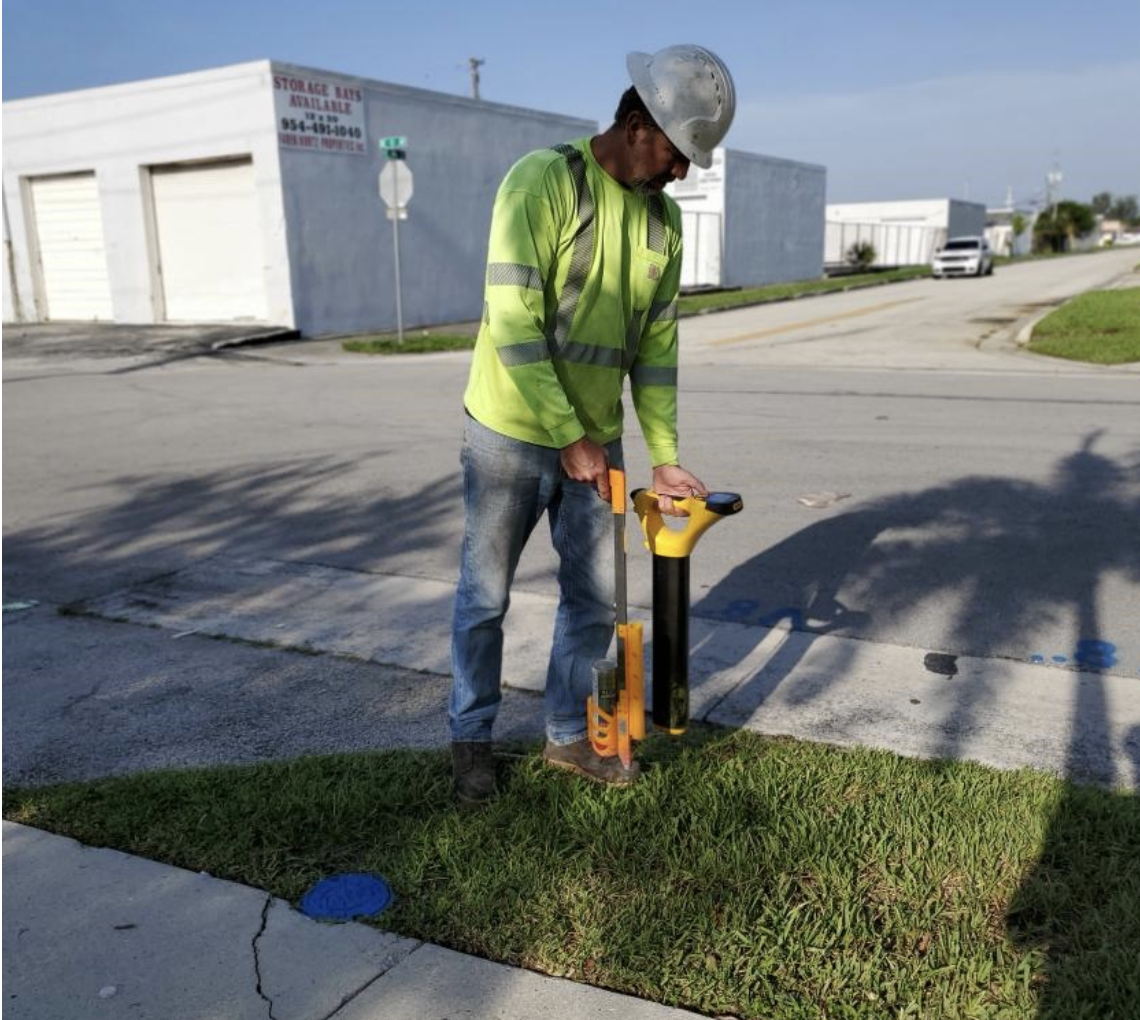 EM utility locating technician South Florida